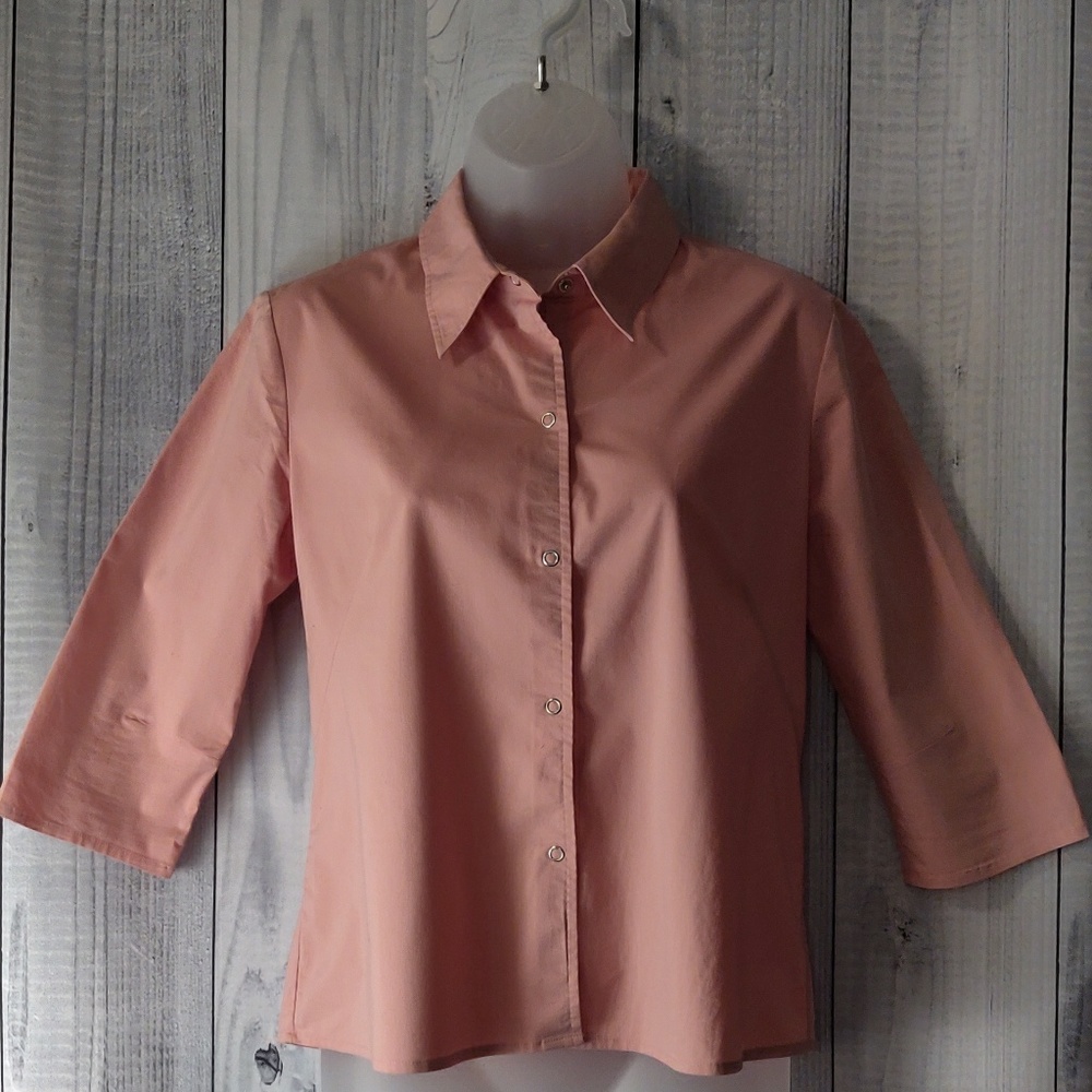 Banana Republic pink shirt